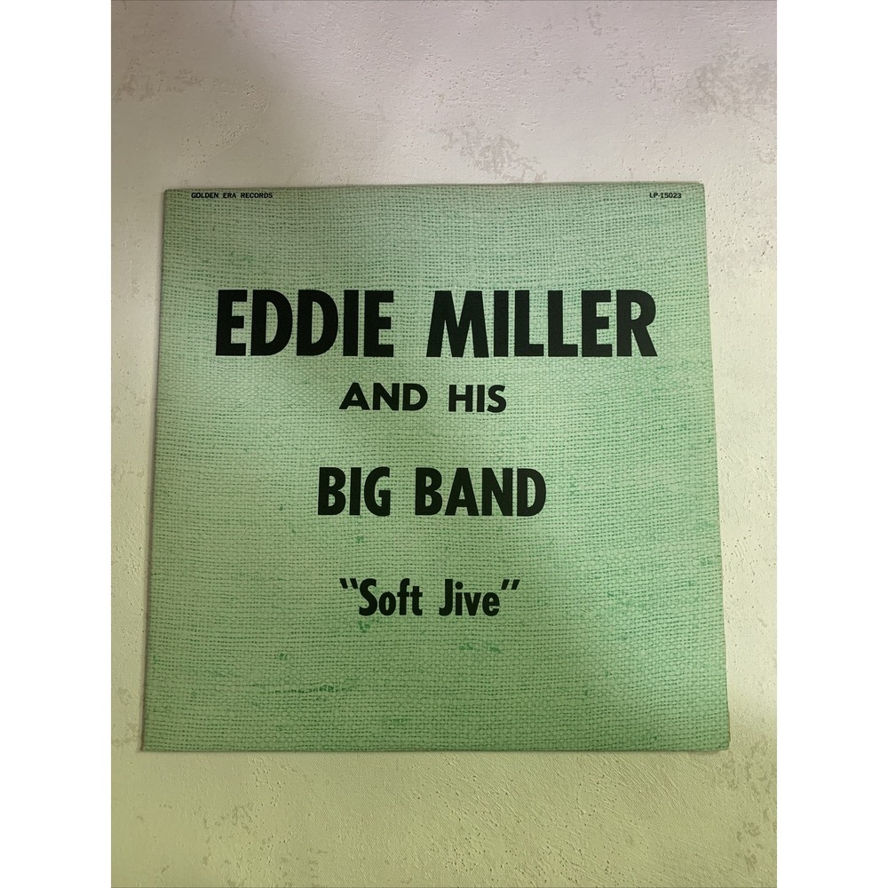 EDDIE MILLER & HIS BIG BAND - Soft Jive - VG+ LP‎ Record